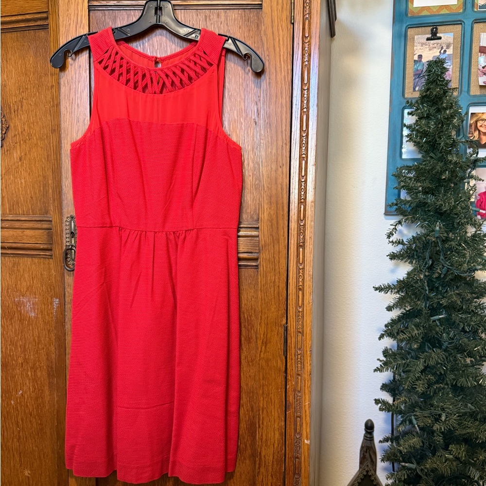 Maeve Scarlet Sleeveless Dress